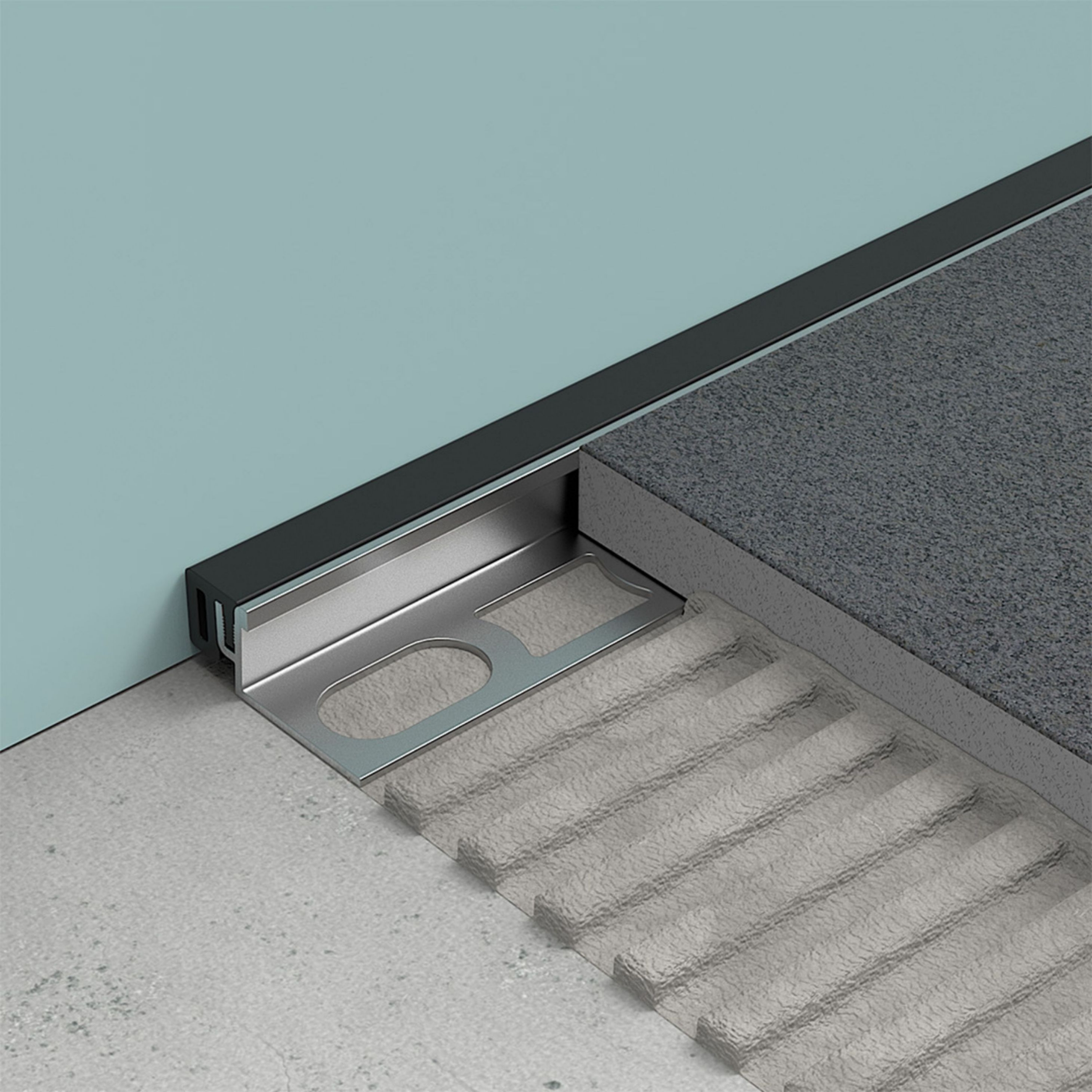 PROJOINT Perimeter Profile Insert | Black