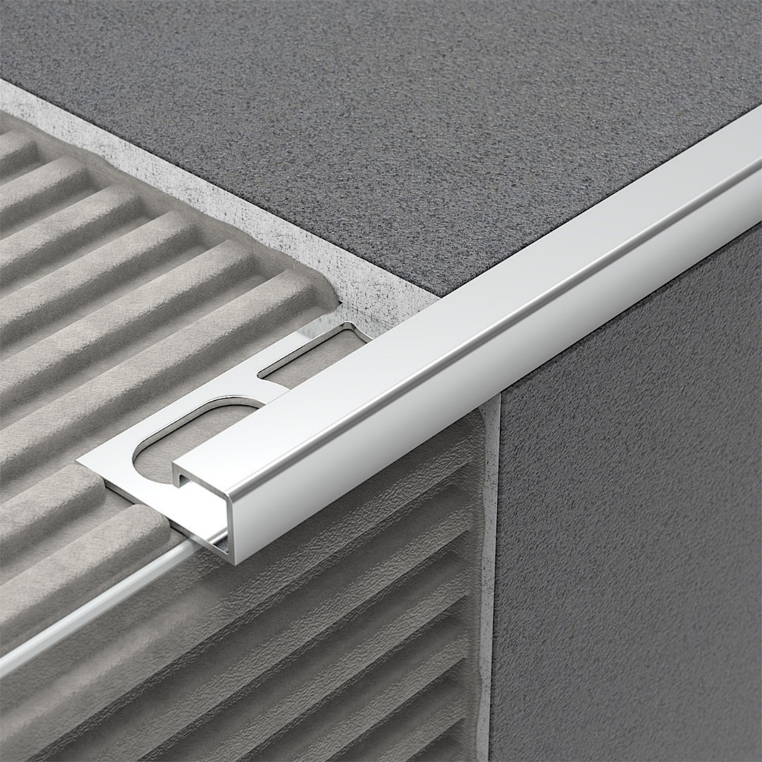 PROANGLE Square-Shaped | Satin Silver | 10 mm